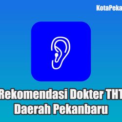 Rekomendasi Dokter THT Daerah Pekanbaru